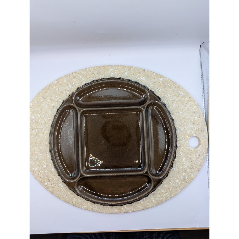 Mid-century Rosenthal Studio Linie Germany Divided Grill Dinner Plate